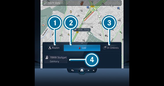 Route - Calculating a route