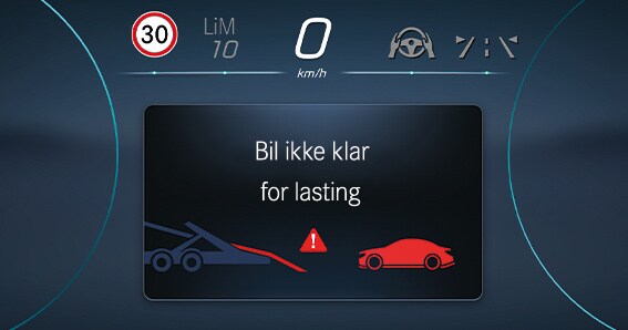 Tauing - Løfte opp bilen for transport