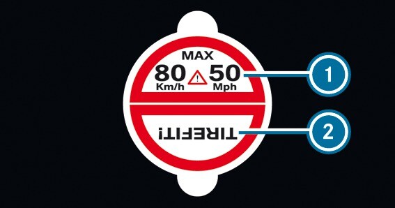 Пошкодження шини - Використання комплекту герметика для шин TIREFIT