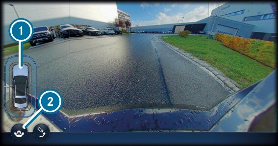 Система камер з оглядом на 360° - Принцип дії системи камер з оглядом на 360°