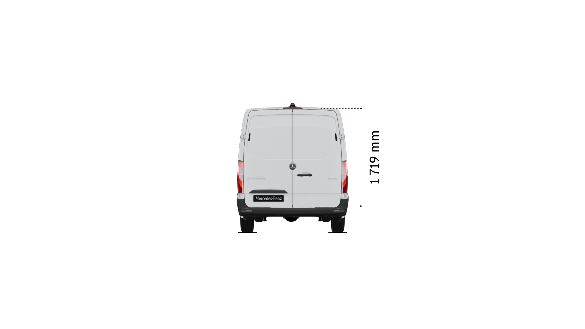 Mercedes-Benz sprinter kastenwagen: Laderaumhöhe