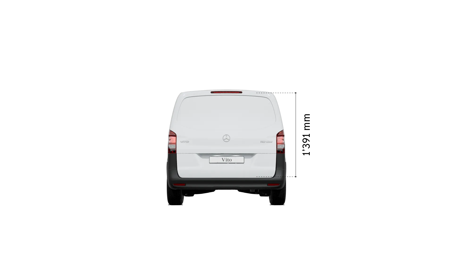 Mercedes-Benz vito furgone: Altezza vano di carico