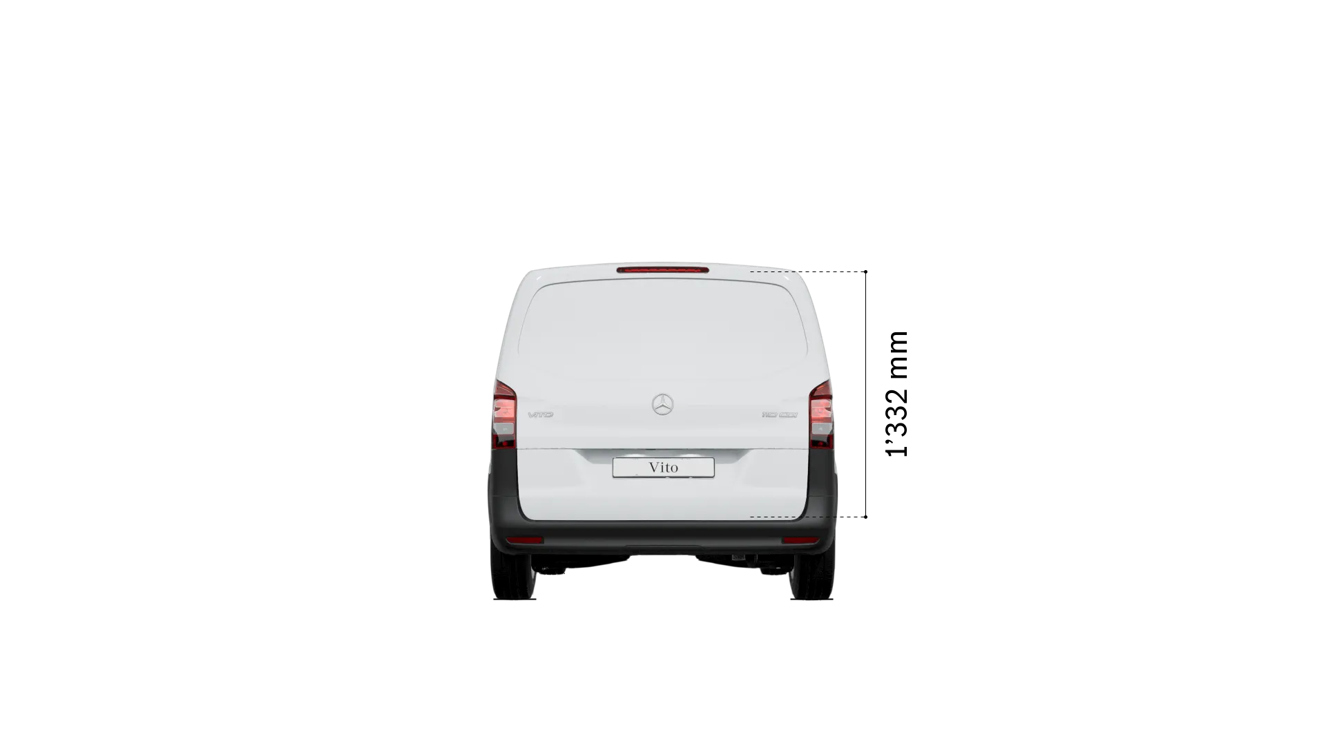 Mercedes-Benz vito mixto: Altezza vano di carico
