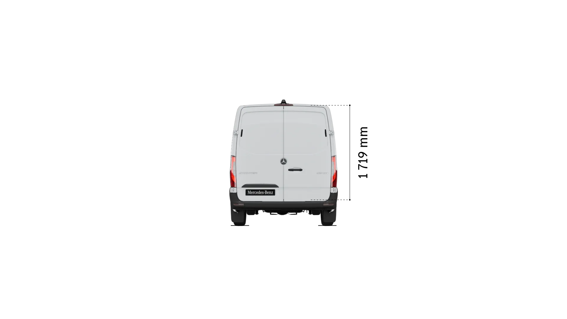 Mercedes-Benz sprinter skříňová dodávka: výška ložného prostoru