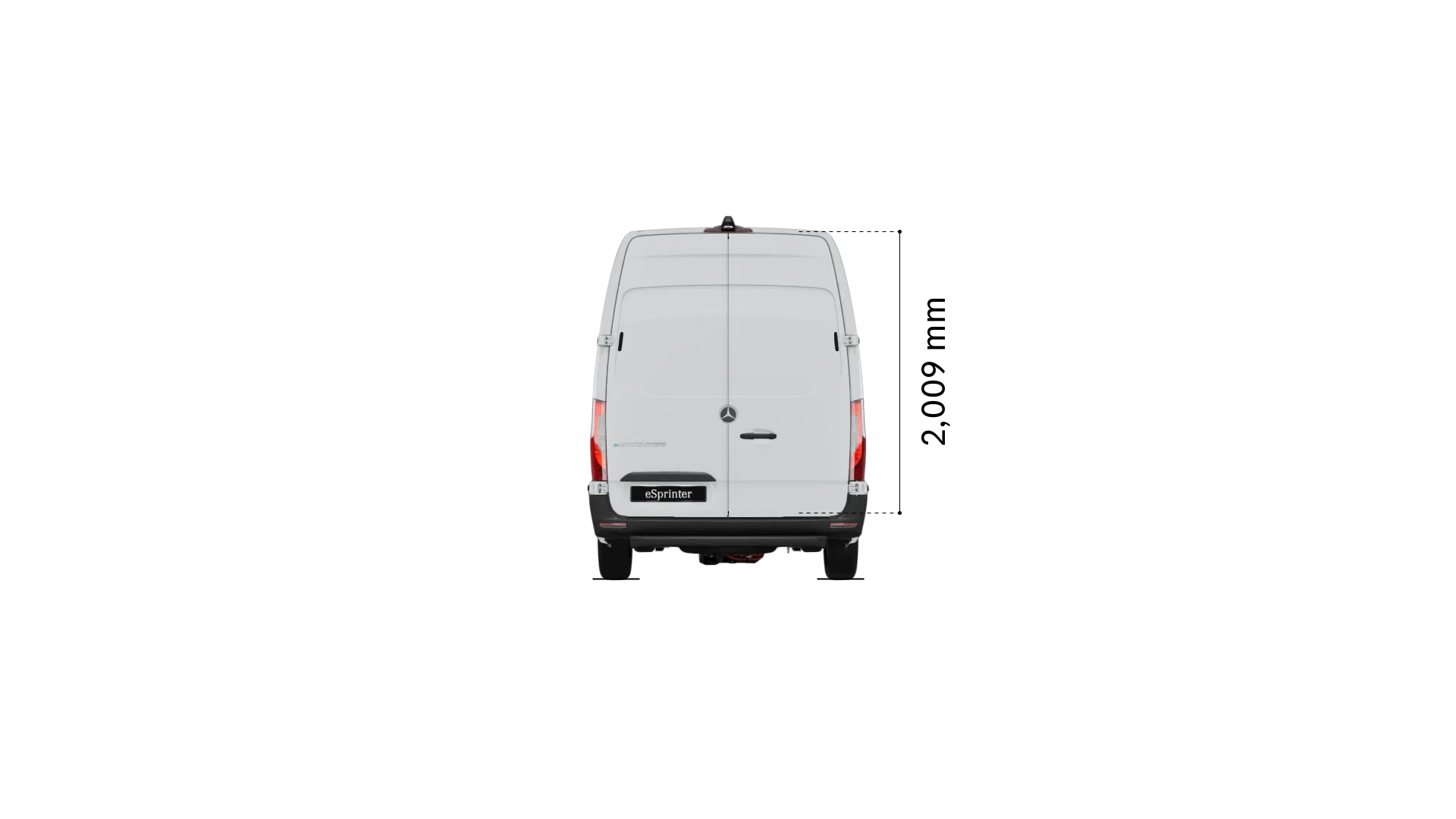 Mercedes-Benz esprinter panel-van: loading space height