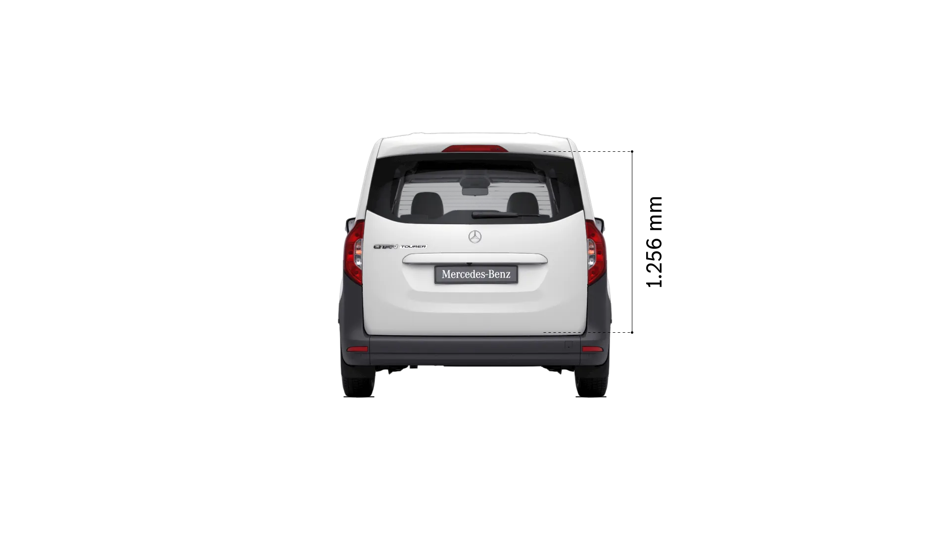 Mercedes-Benz citan tourer: Altezza vano di carico