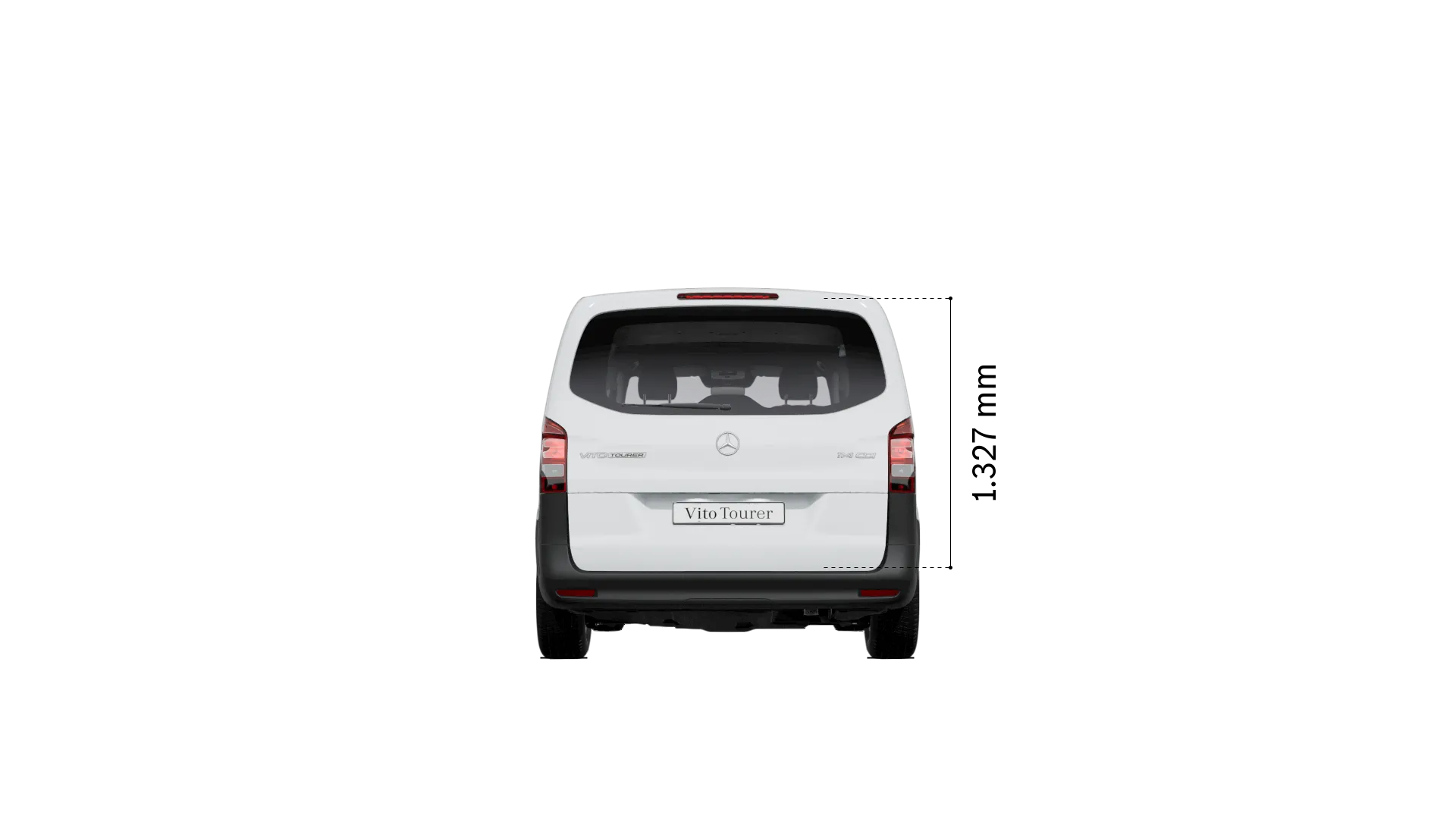 Mercedes-Benz vito tourer: Altezza vano di carico