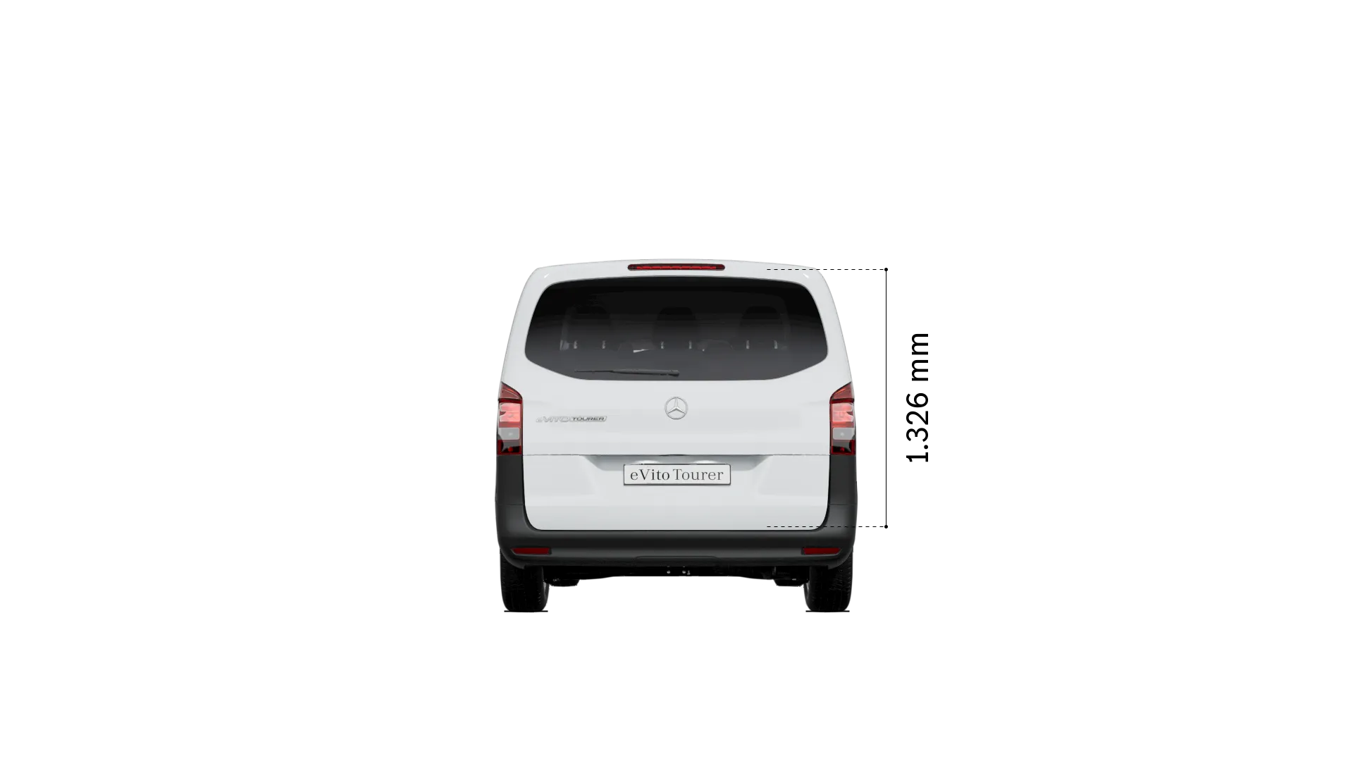 Mercedes-Benz evito tourer: Altezza vano di carico