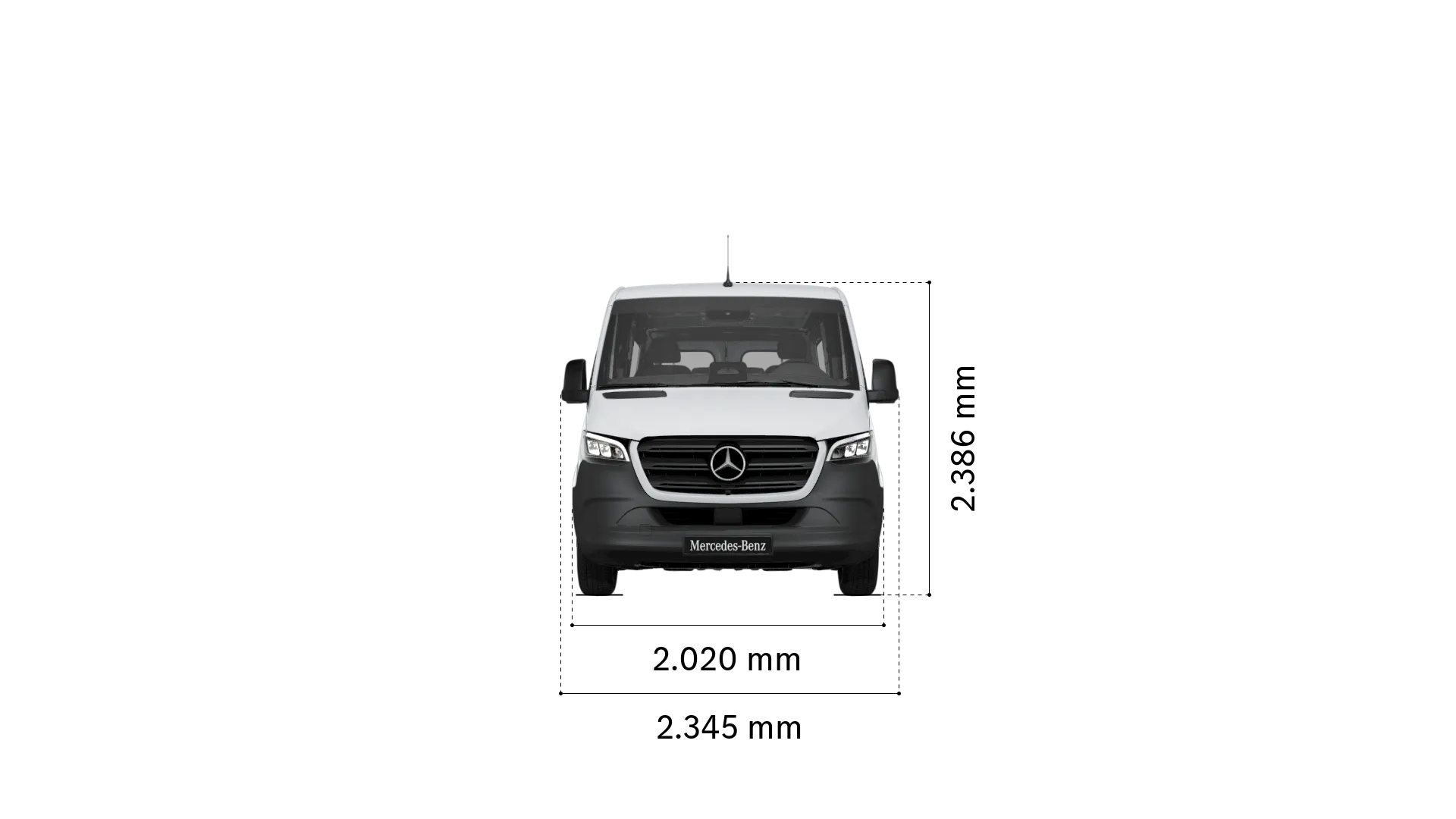 Mercedes-Benz sprinter tourer: lățime și înălțime