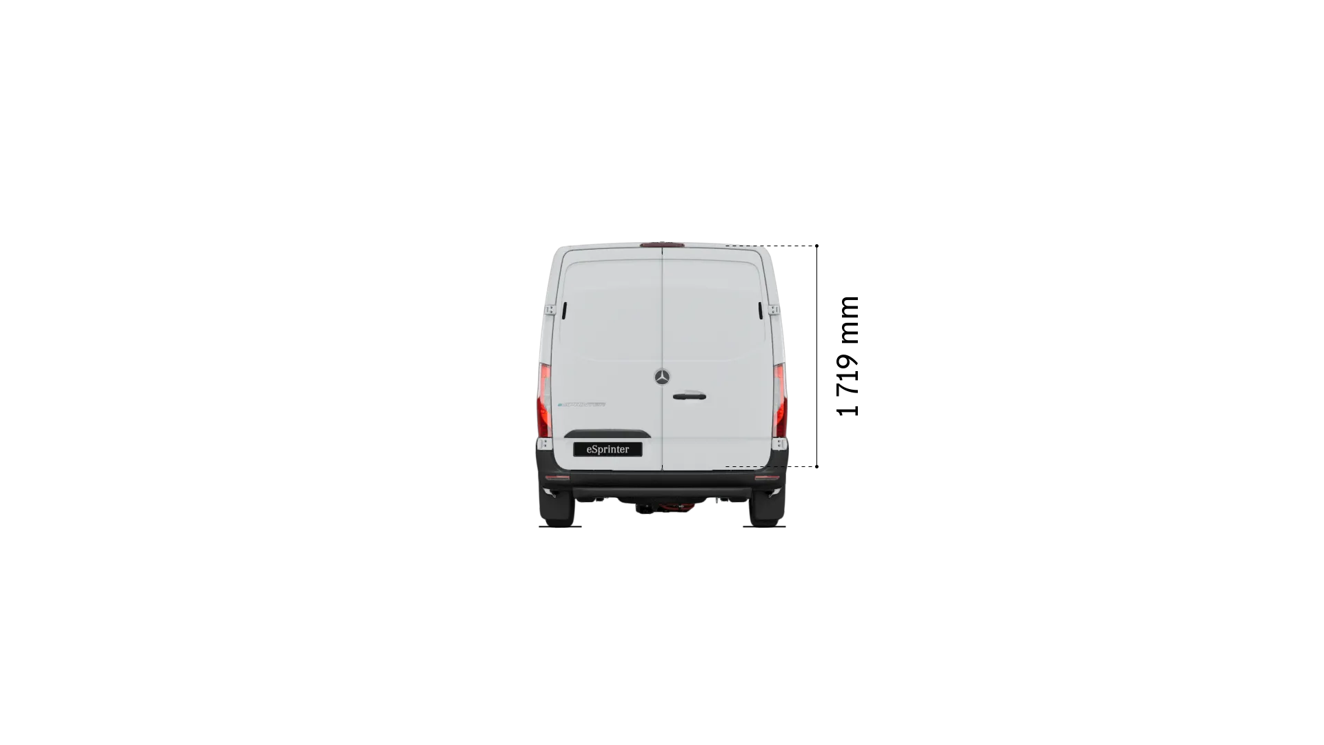 Mercedes-Benz esprinter panel-van: loading space height